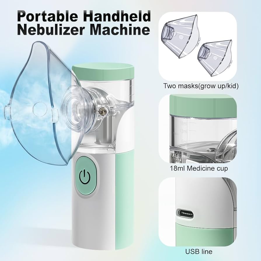 <h1><span style="background-color: rgb(255, 255, 255); color: rgb(0, 0, 0);">Mesh Nebuliser Machine Portable (SmartCure)</span></h1>