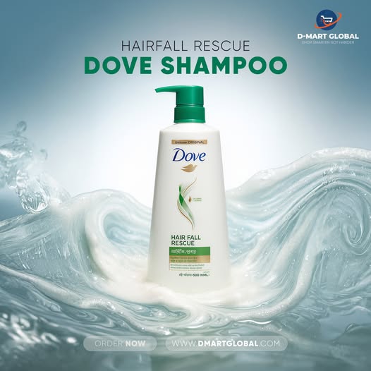 <h2><strong style="color: rgb(73, 69, 79);">Dove Shampoo Hairfall Rescue 450ml</strong></h2><p><br></p>