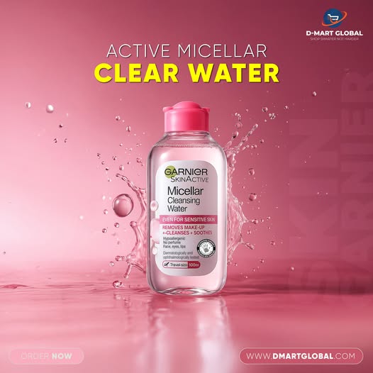 <h2><strong style="color: rgb(73, 69, 79);">Garnier Skin Active Micellar Clear Water </strong><strong style="color: rgb(107, 114, 128);">125ml</strong></h2><p><br></p>