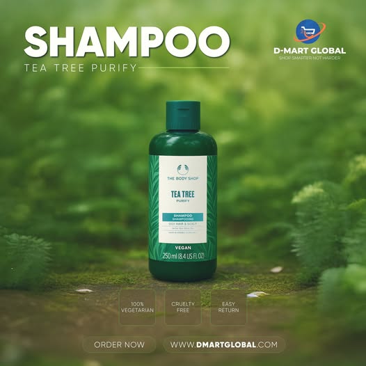 <h1><span style="background-color: rgb(255, 255, 255); color: rgb(34, 34, 34);">The Body Shop Tea Tree Shampoo 250ml</span></h1><h1><br></h1>
