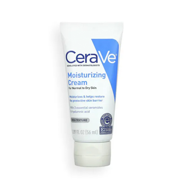<h1><strong style="background-color: rgb(255, 255, 255); color: rgb(0, 0, 0);">Cerave Moisturising Cream for Normal to Dry Skin 56ml</strong></h1><p><br></p>