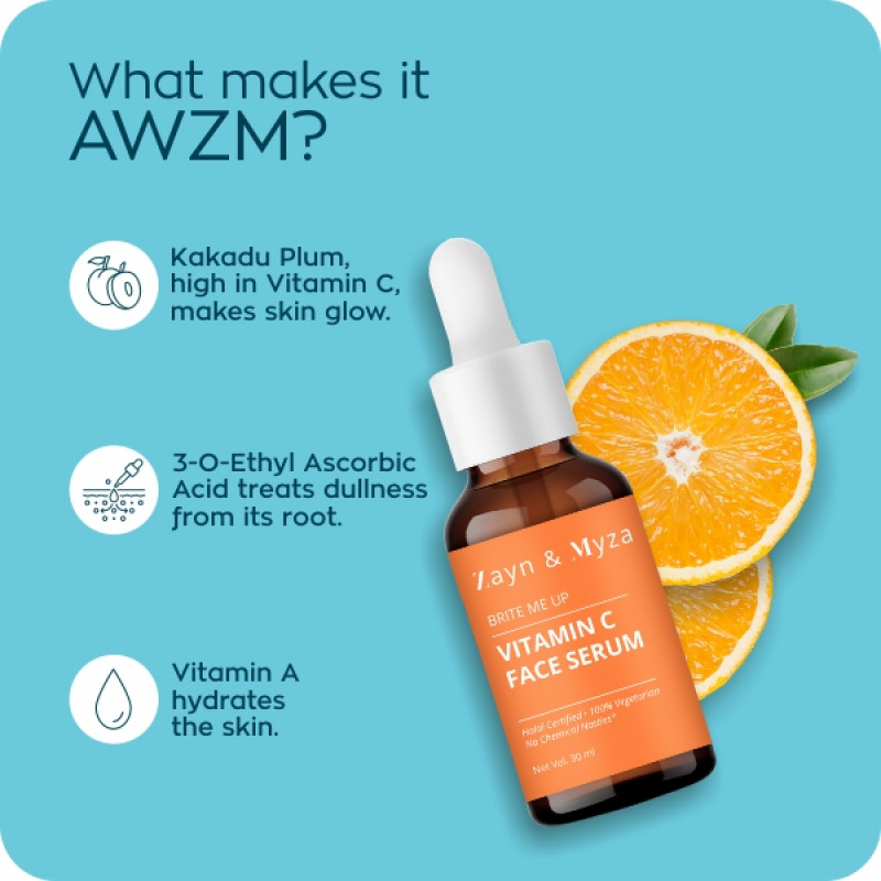 <h2><strong style="color: rgb(73, 69, 79);">Zayn &amp; Myza Vitamin C Face Serum </strong><strong style="color: rgb(107, 114, 128);">30ml</strong></h2><p><br></p>
